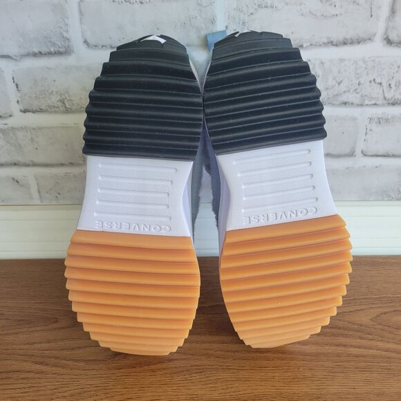 ❤️Converse Run Star Hike Hi Platform Faux Fur 10.5 Womens Shoes Sneaker A13381C - Picture 7 of 13